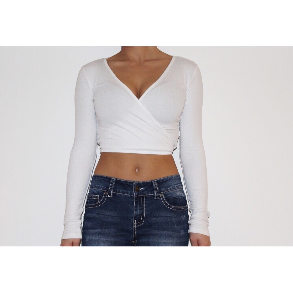 Long sleeve Crop Top